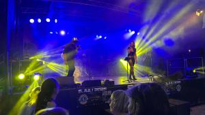 Bühnenauftritt beim Benefizkonzert auf Zeche Nachtigall am 5. Juli 2025.